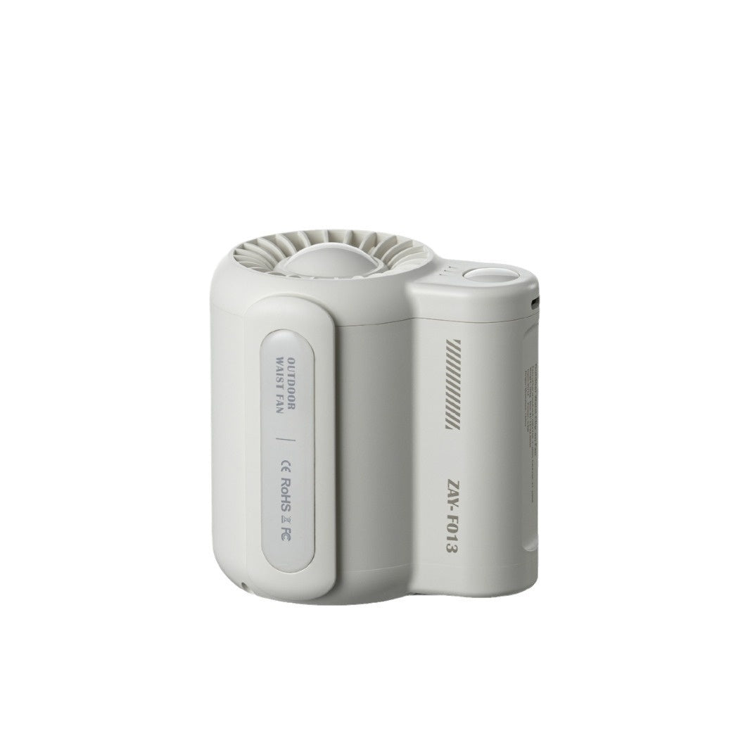 Beat the Heat While You Work – Hands-Free Waist Fan with Power Cooling